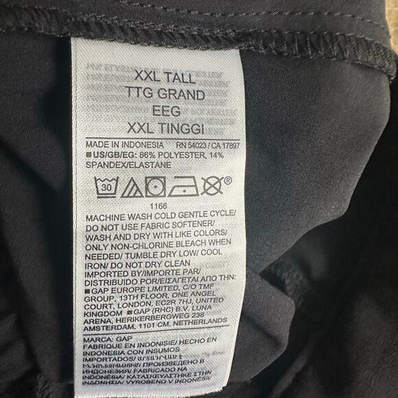 GapFit TALL High Rise Runaround Trousers Pant Black XXL 875069 - Picture 7 of 11